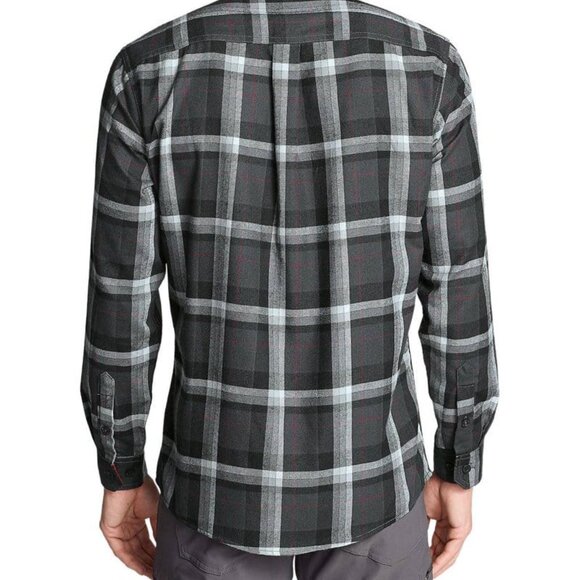 Eddie Bauer Plaid Flannel Shirt – Size XL – EUC - Picture 3 of 3